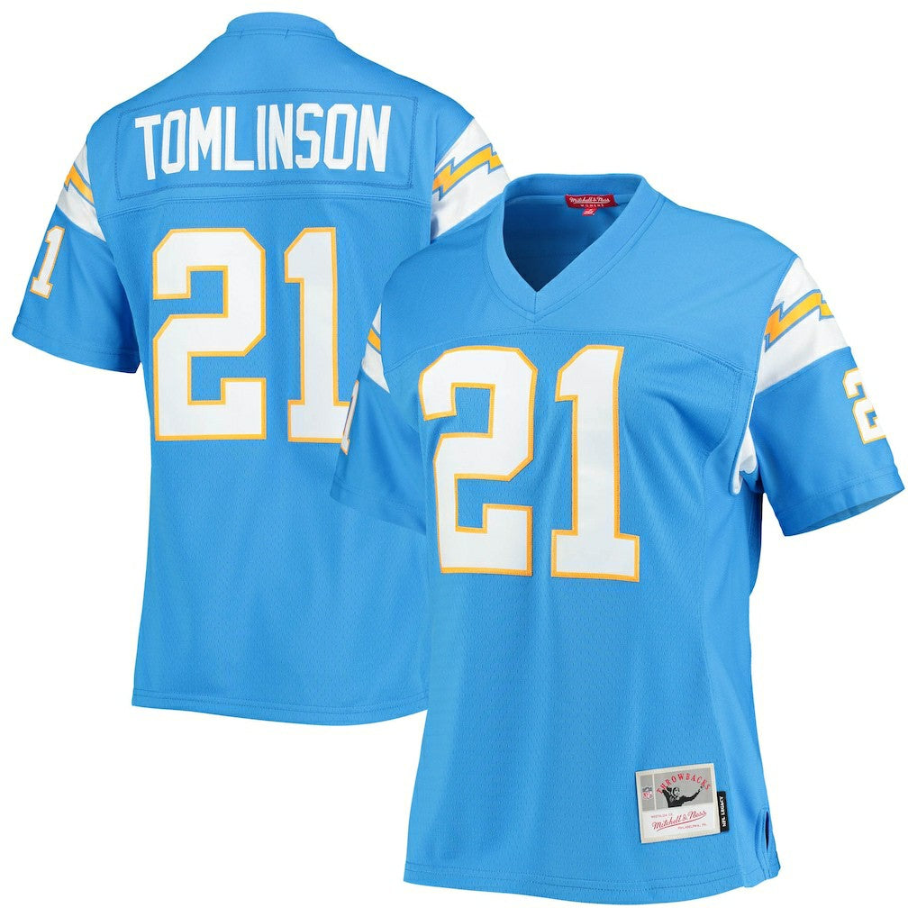 LaDainian Tomlinson Los Angeles Chargers Women's Legacy Replica Player Jersey - Powder Blue - Mitchell & Ness