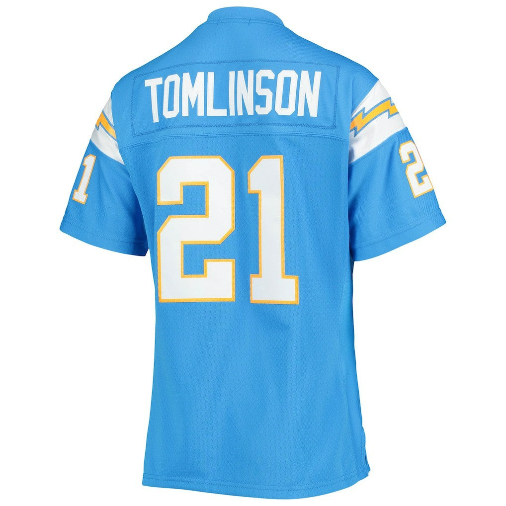 LaDainian Tomlinson Los Angeles Chargers Women's Legacy Replica Player Jersey - Powder Blue - Mitchell & Ness
