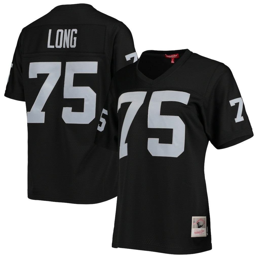 Howie Long Las Vegas Raiders Women's Legacy Replica Player Jersey - Black - Mitchell & Ness
