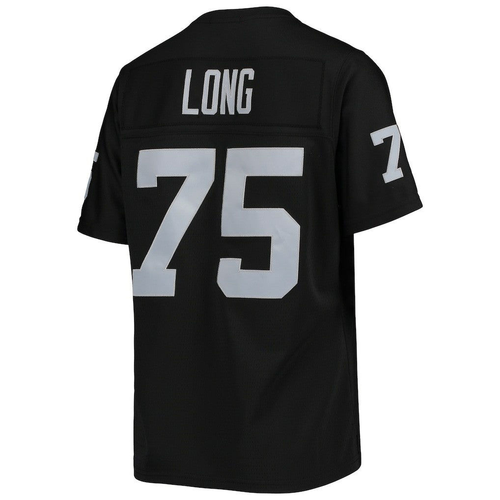 Howie Long Las Vegas Raiders Women's Legacy Replica Player Jersey - Black - Mitchell & Ness