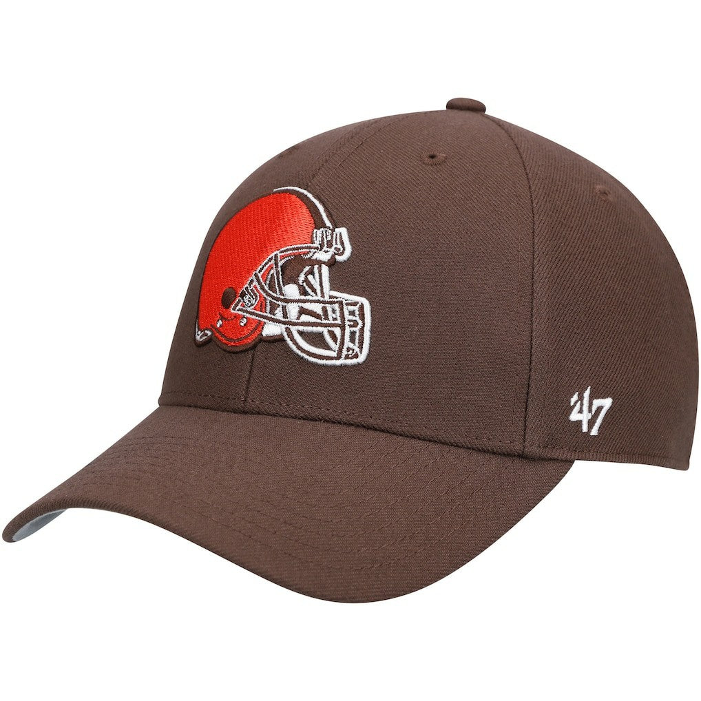 Cleveland Browns '47 Logo MVP Adjustable Hat - Brown - 47 brand
