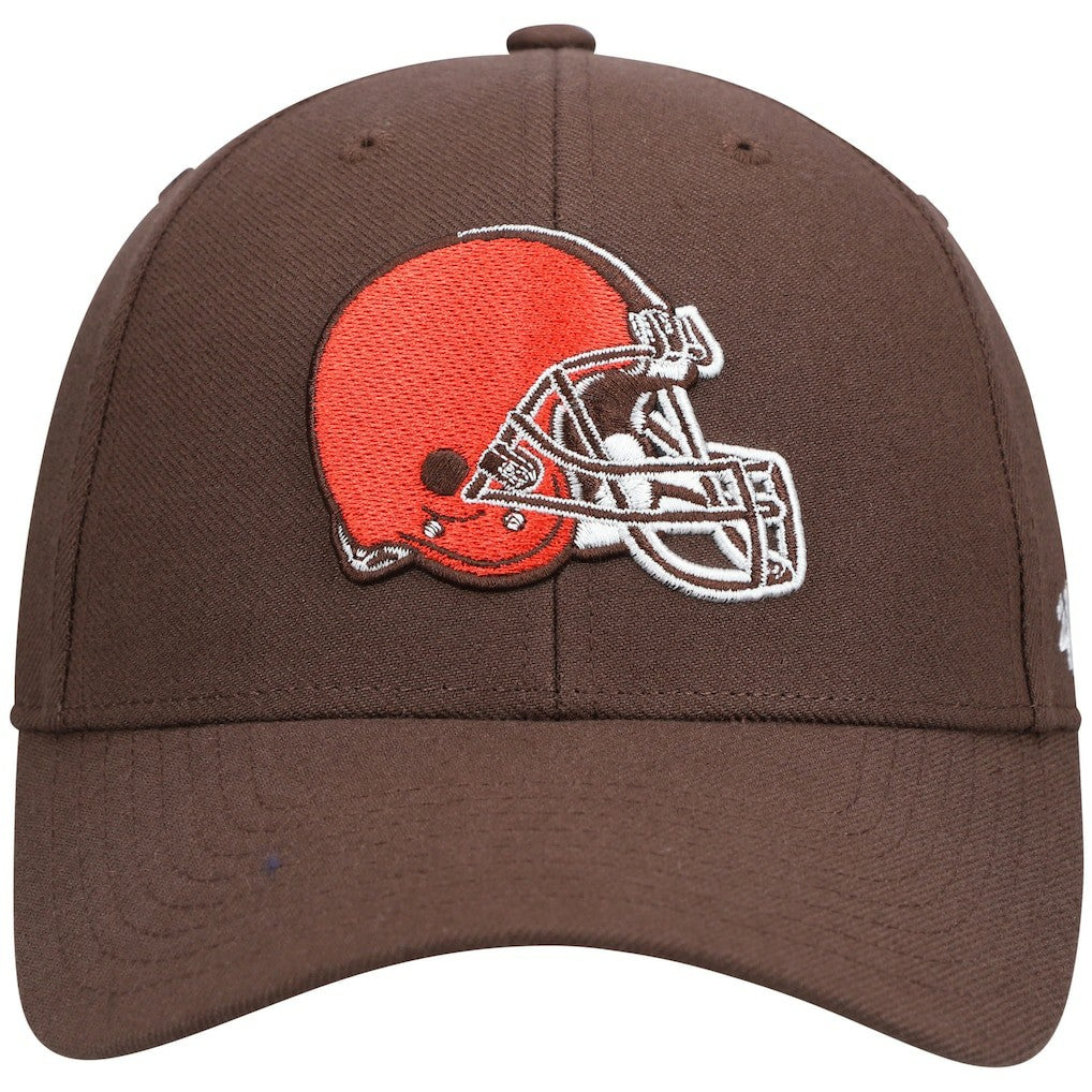 Cleveland Browns '47 Logo MVP Adjustable Hat - Brown - 47 brand