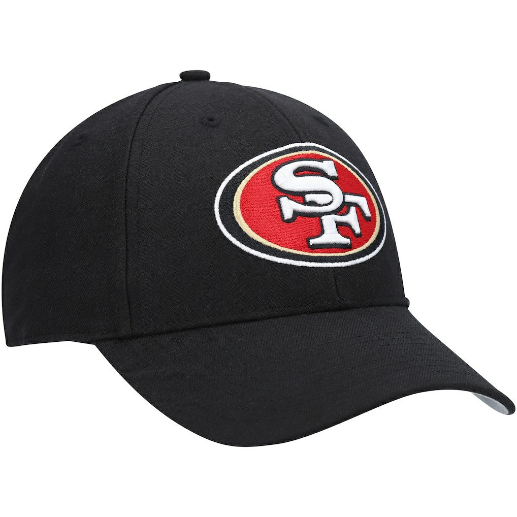 San Francisco 49ers '47 Logo MVP Adjustable Hat - Black - 47 brand