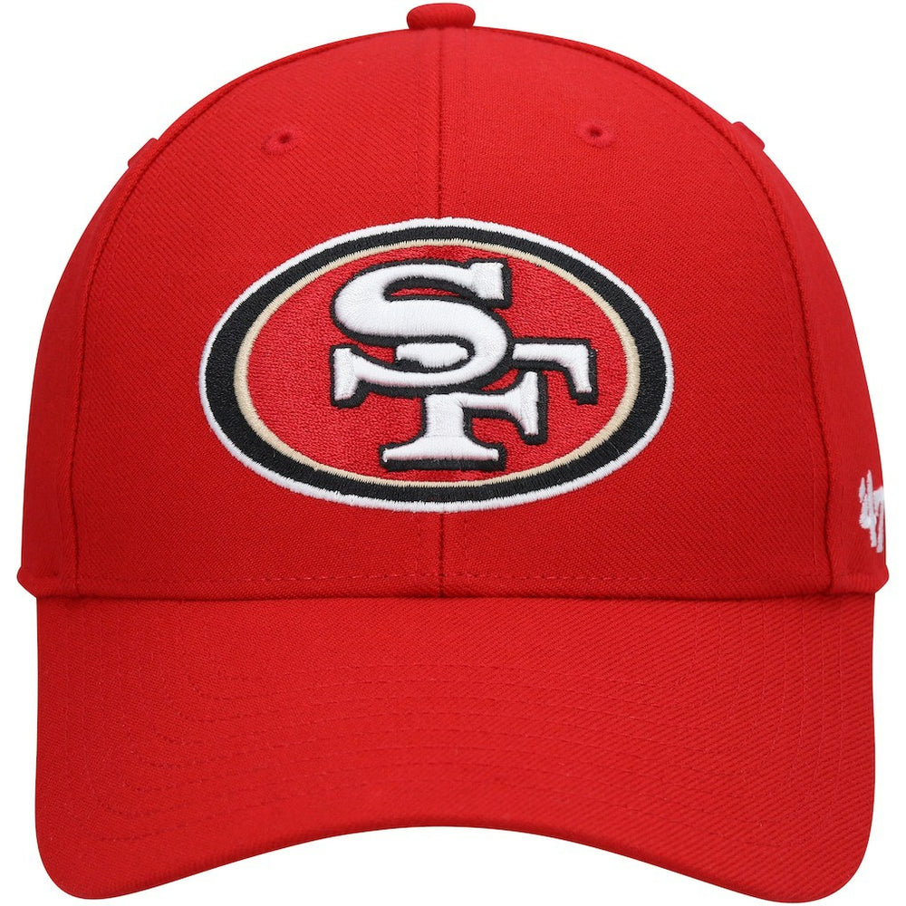 San Francisco 49ers '47 Logo MVP Adjustable Hat - Scarlet - 47 brand