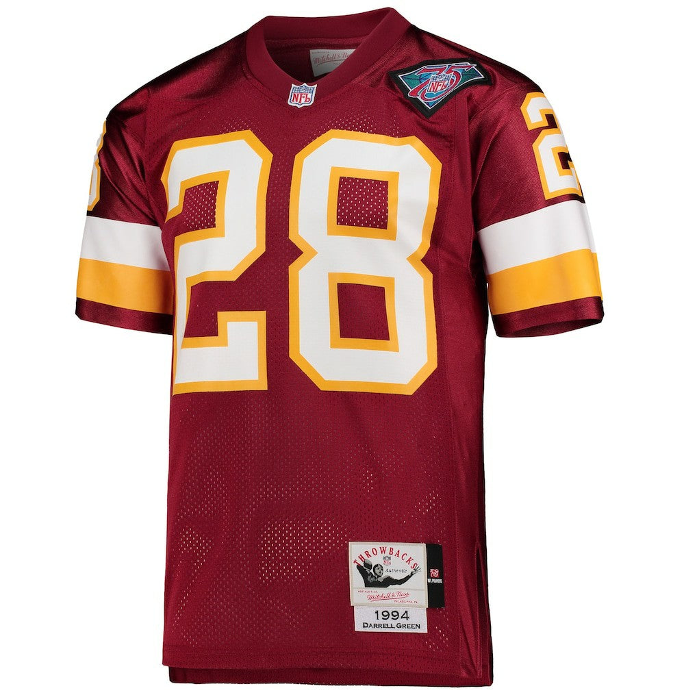 Darrell Green Washington Football Team 1994 Authentic Throwback Retired Player Jersey - Burgundy - Mitchell & Ness