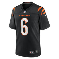 Jake Browning Cincinnati Bengals Game Jersey - Black - Nike