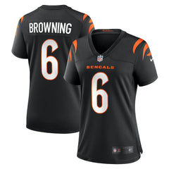 Jake Browning Cincinnati Bengals Women's Game Jersey - Black - Nike