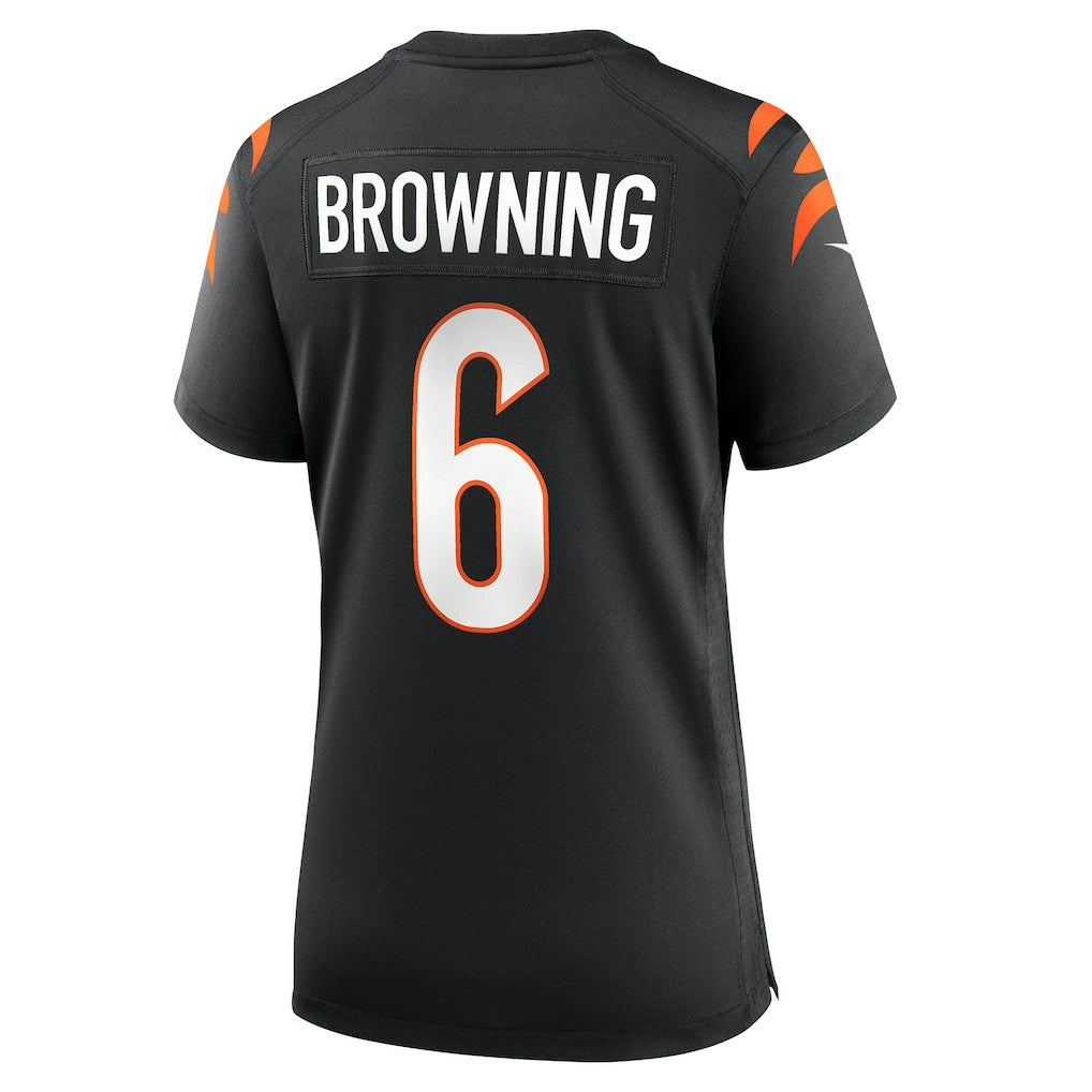 Jake Browning Cincinnati Bengals Women's Game Jersey - Black - Nike