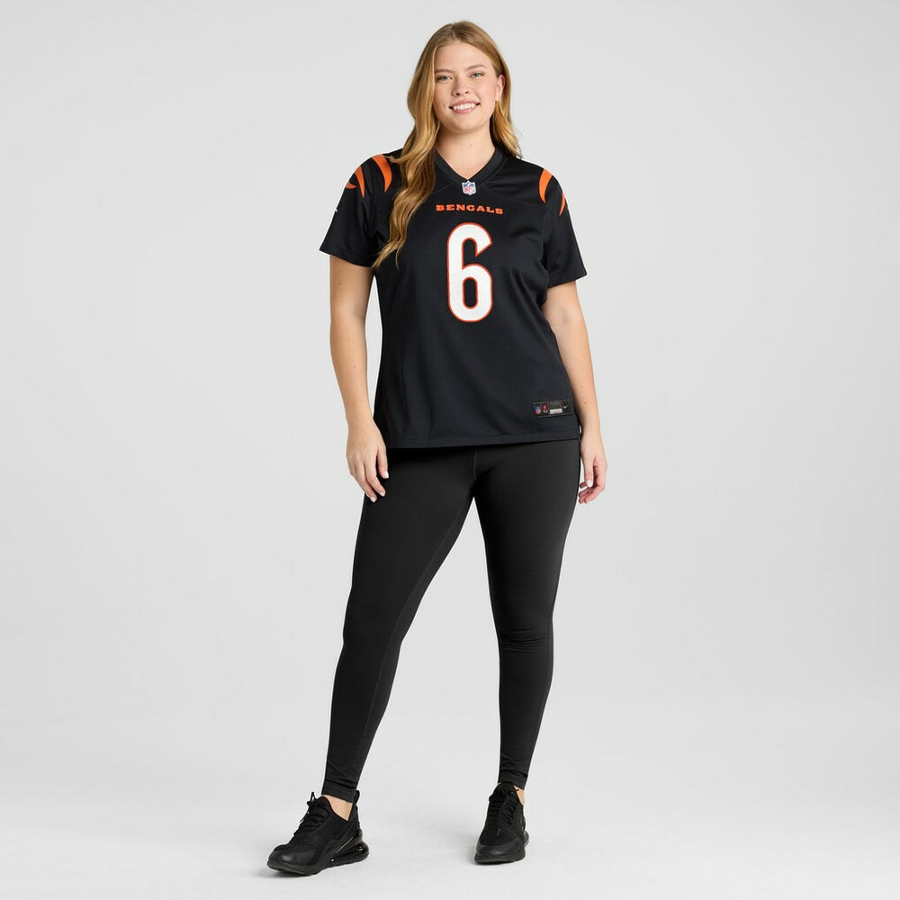 Jake Browning Cincinnati Bengals Women's Game Jersey - Black - Nike