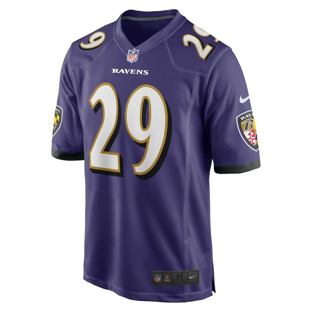 Ar'Darius Washington Baltimore Ravens Player Game Jersey - Purple - Nike