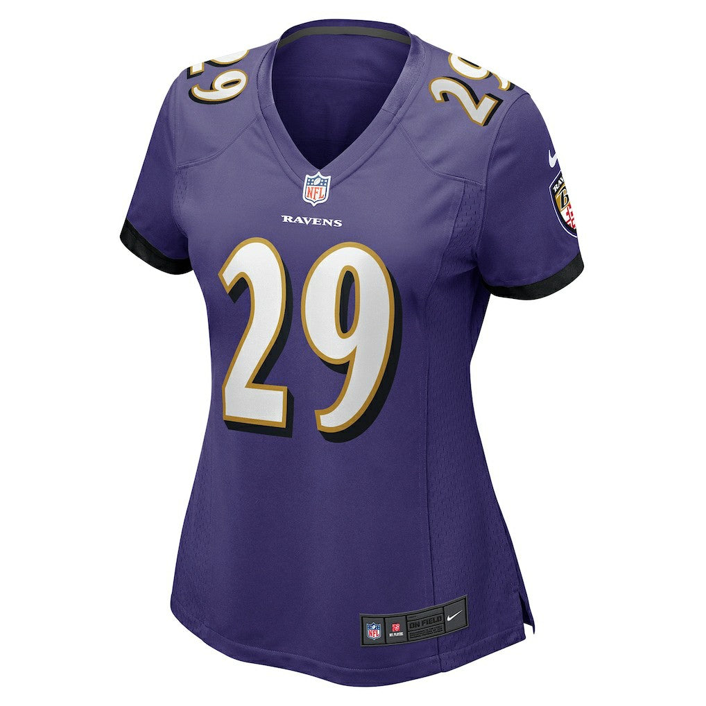 Ar'Darius Washington Baltimore Ravens Women's Player Game Jersey - Purple - Nike