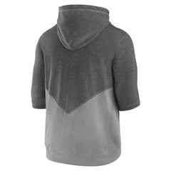 Cleveland Guardians Nike Team Modern Arch 3/4 Sleeve Pullover Hoodie Outlet