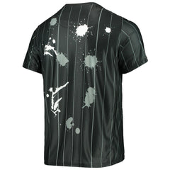 Brooklyn Nets FISLL Striped Splatter T-Shirt Black