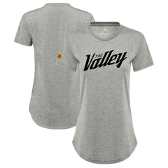 Phoenix Suns Sportiqe Women's 2021/22 City Edition Phoebe T-Shirt Gray