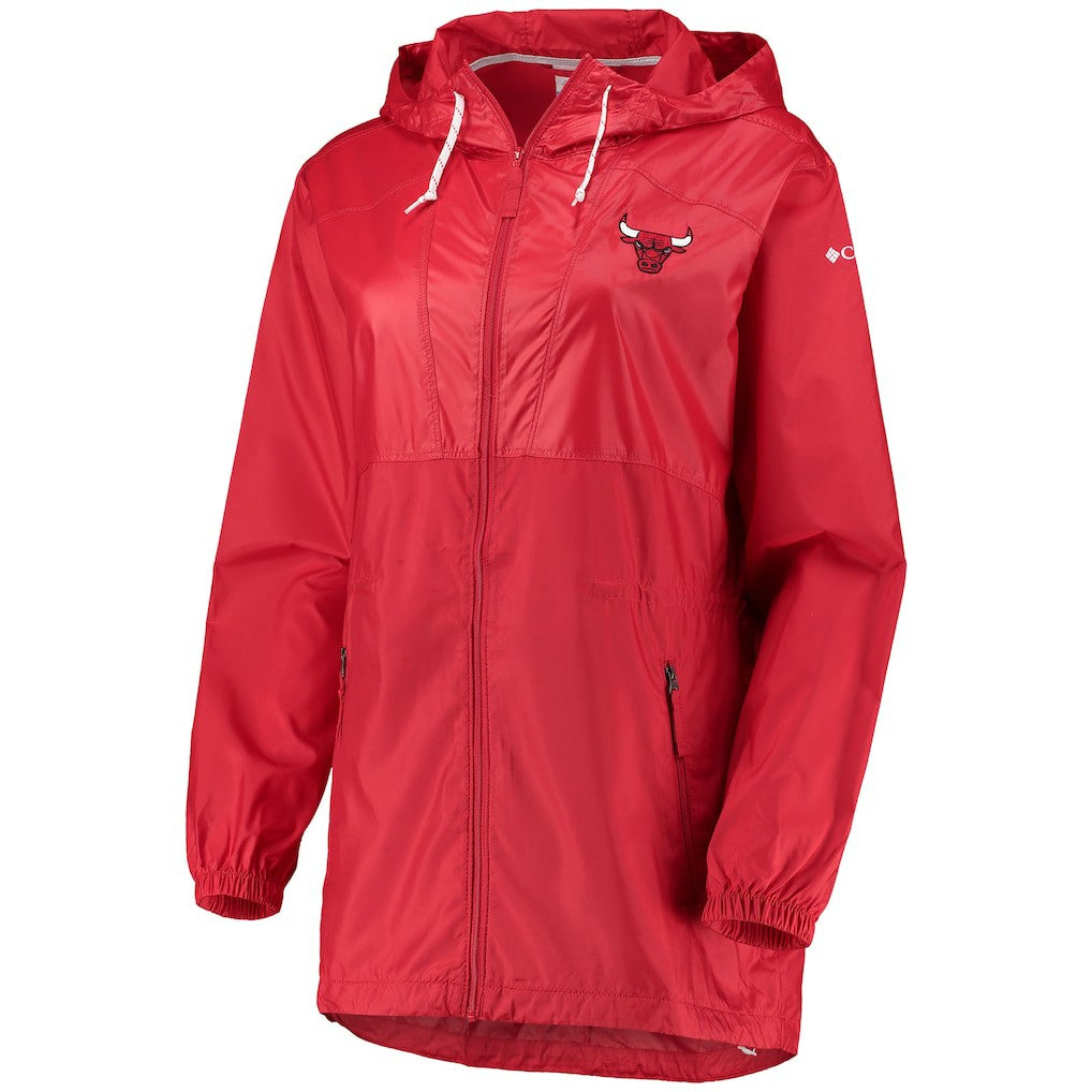 Columbia Chicago Bulls Women's Flashback Full-Zip Jacket Red