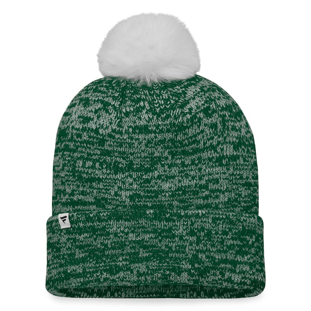 Athletics Fanatics Women's Iconic Cuffed Knit Hat with Pom for sale