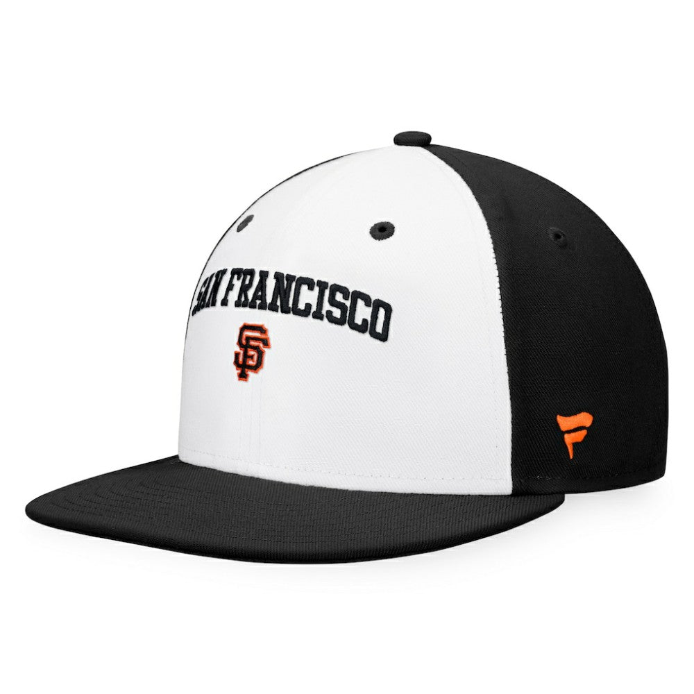San Francisco Giants Fanatics Iconic Color Blocked Fitted Hat Outlet