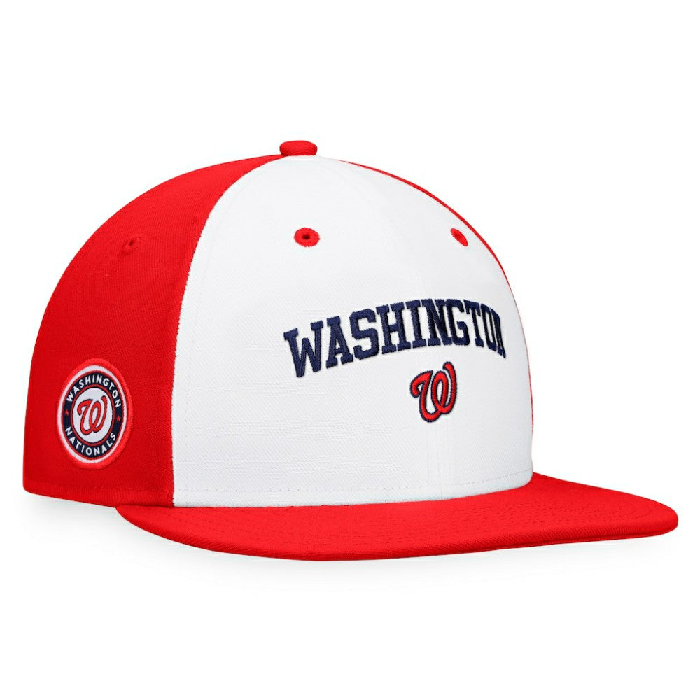 Washington Nationals Fanatics Iconic Color Blocked Fitted Hat Near Me