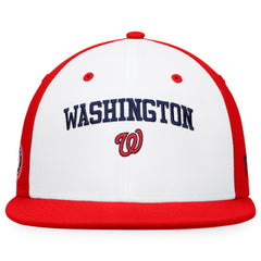 Washington Nationals Fanatics Iconic Color Blocked Fitted Hat Near Me