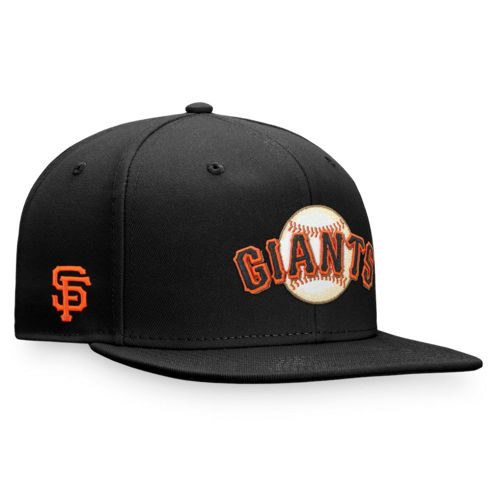 San Francisco Giants Fanatics Iconic Team Patch Fitted Hat Outlet