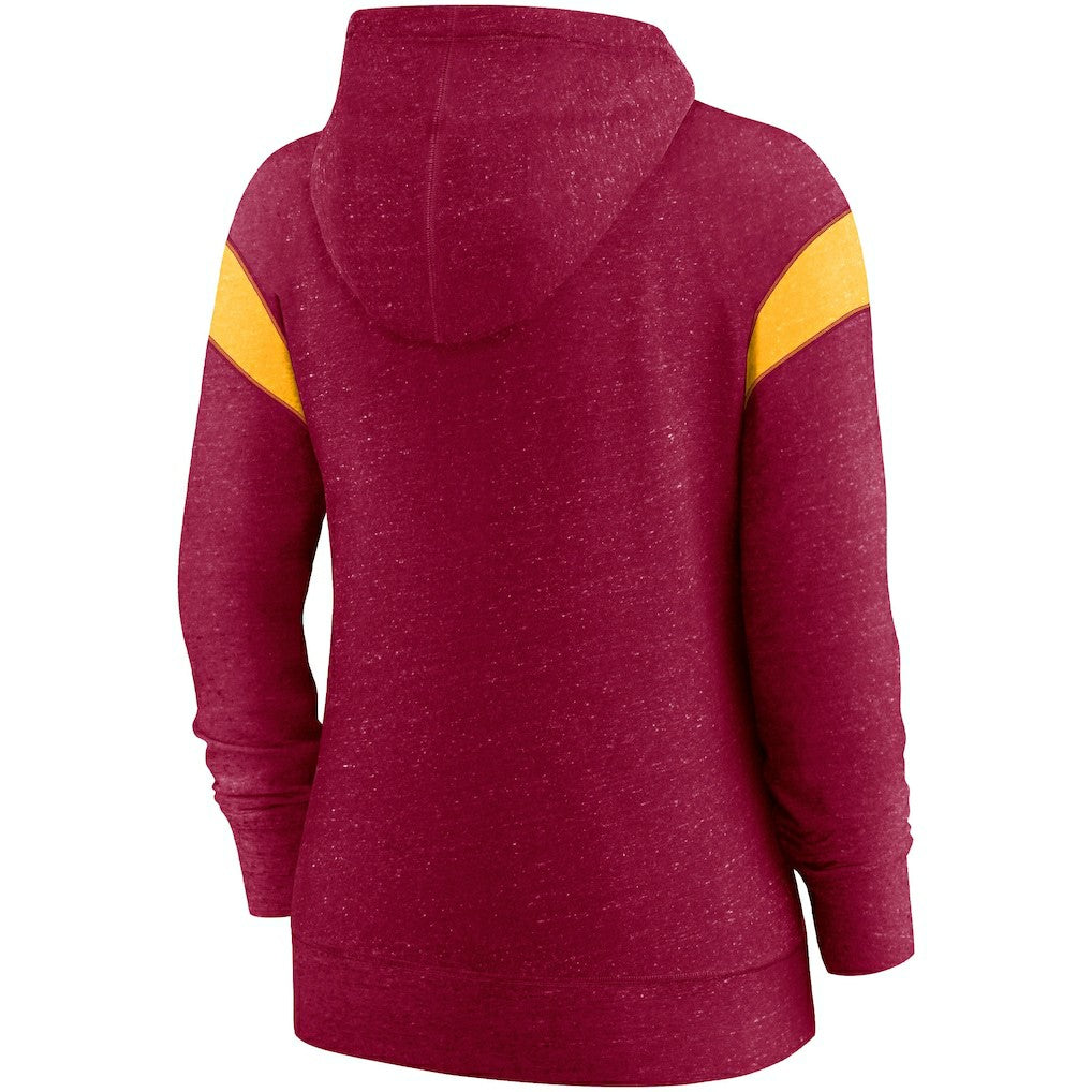 Washington Commanders Women's Monaco Lightweight Full-Zip Hoodie - Burgundy/Gold - Nike