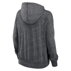 Kansas City Chiefs Women's Team Spirit Gym Vintage Lightweight Hoodie Top - Heather Charcoal - Nike