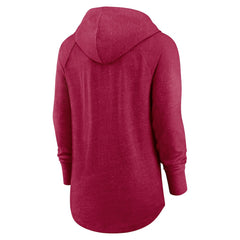 Washington Commanders Women's Minimal Statement Lightweight Raglan Funnel Neck Pullover Hoodie - Burgundy - Nike