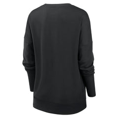 New Orleans Saints Women's Rewind Playback Icon Performance Pullover Sweatshirt - Black - Nike