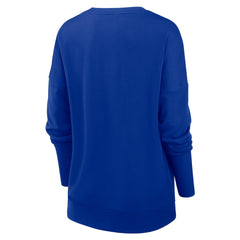 Denver Broncos Women's Rewind Playback Icon Performance Pullover Sweatshirt - Royal - Nike
