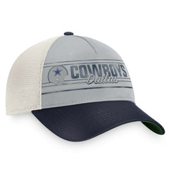 Dallas Cowboys True Classic Retro Trucker Snapback Hat - Gray/Navy - Fanatics