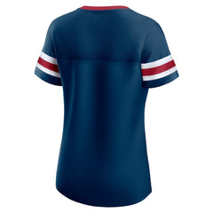 Houston Texans Women's Original State Lace-Up T-Shirt - Navy - Fanatics