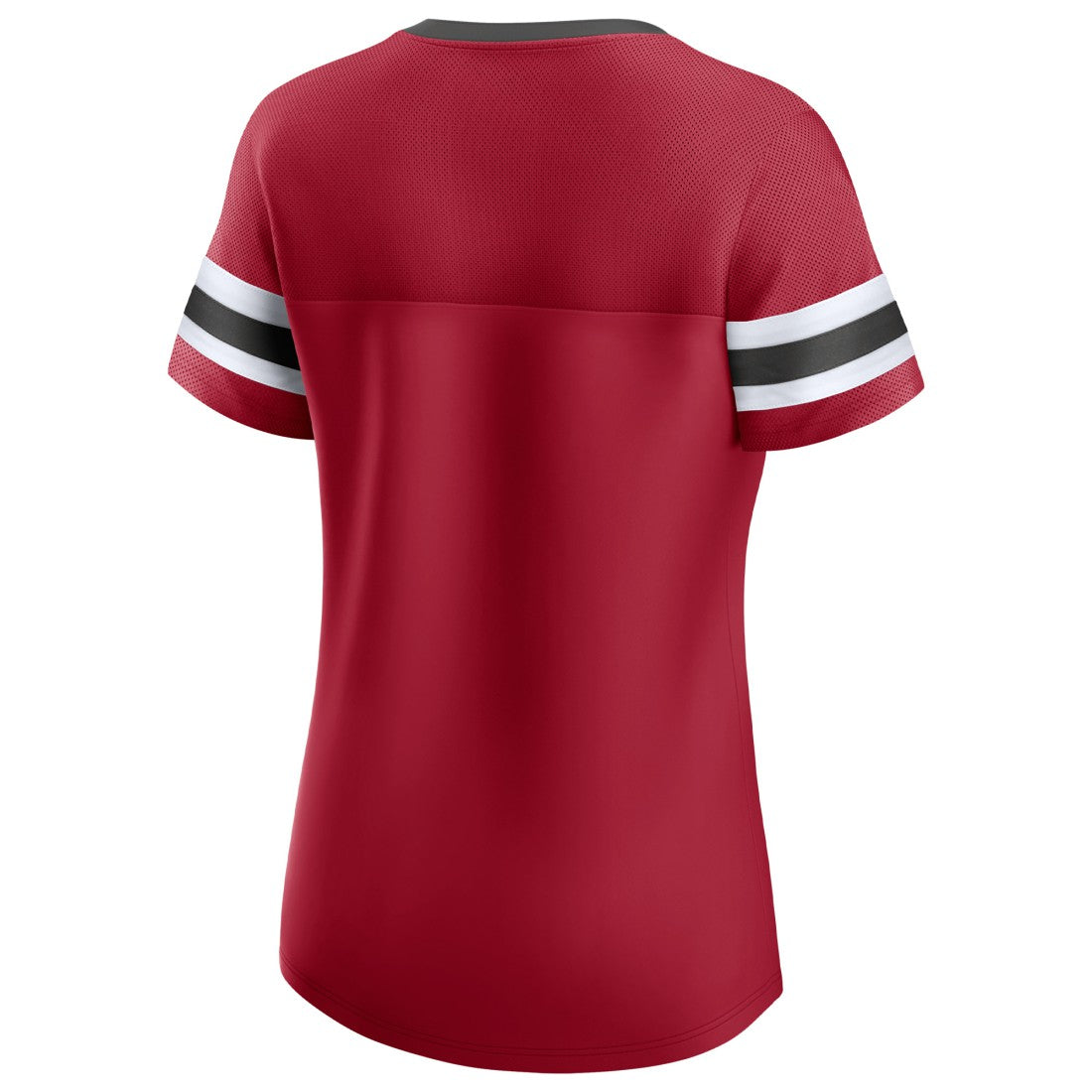 Tampa Bay Buccaneers Women's Original State Lace-Up T-Shirt - Red - Fanatics