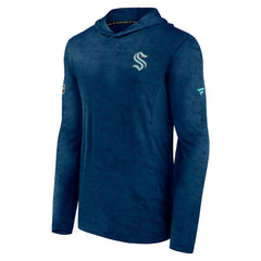 Seattle Kraken Fanatics Authentic Pro Rink Camo Pullover Hoodie - Deep Sea Blue | Fanatics sale