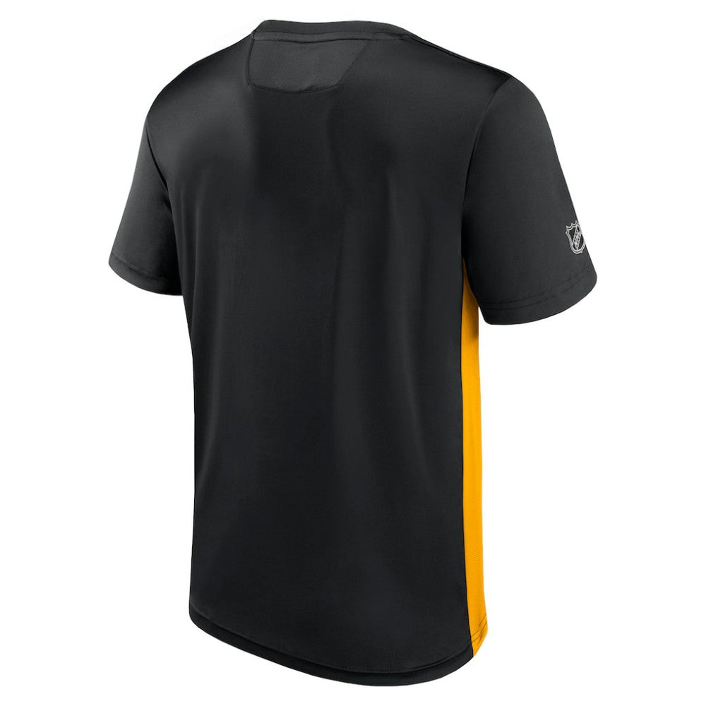 Pittsburgh Penguins Fanatics Authentic Pro Rink Tech T-Shirt - Black/Gold | Fanatics near me