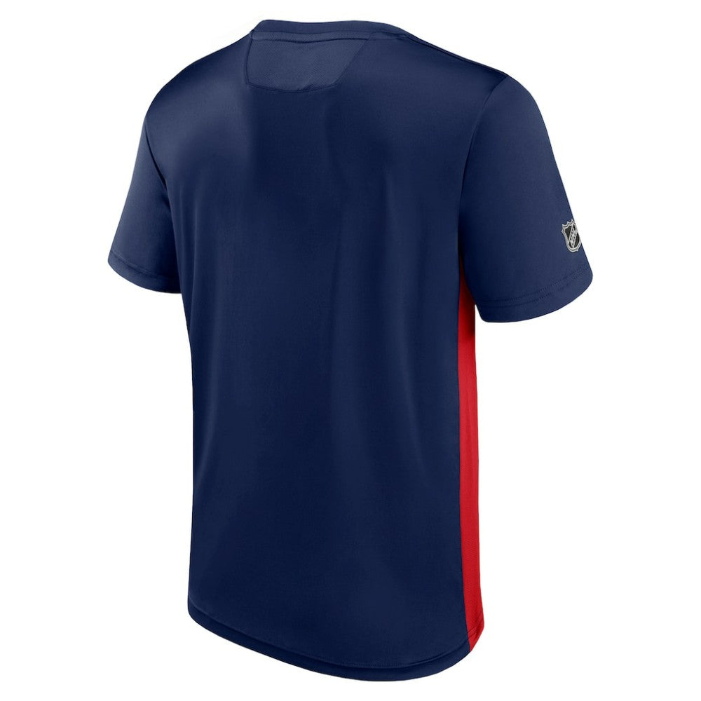 Columbus Blue Jackets Fanatics Authentic Pro Rink Tech T-Shirt - Navy/Red | Fanatics near me
