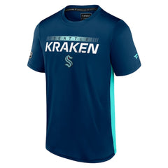 Seattle Kraken Fanatics Authentic Pro Rink Tech T-Shirt - Deep Sea Blue/Light Blue | Fanatics near me