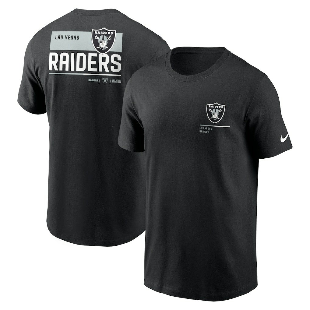Las Vegas Raiders Team Incline T-Shirt - Black - Nike