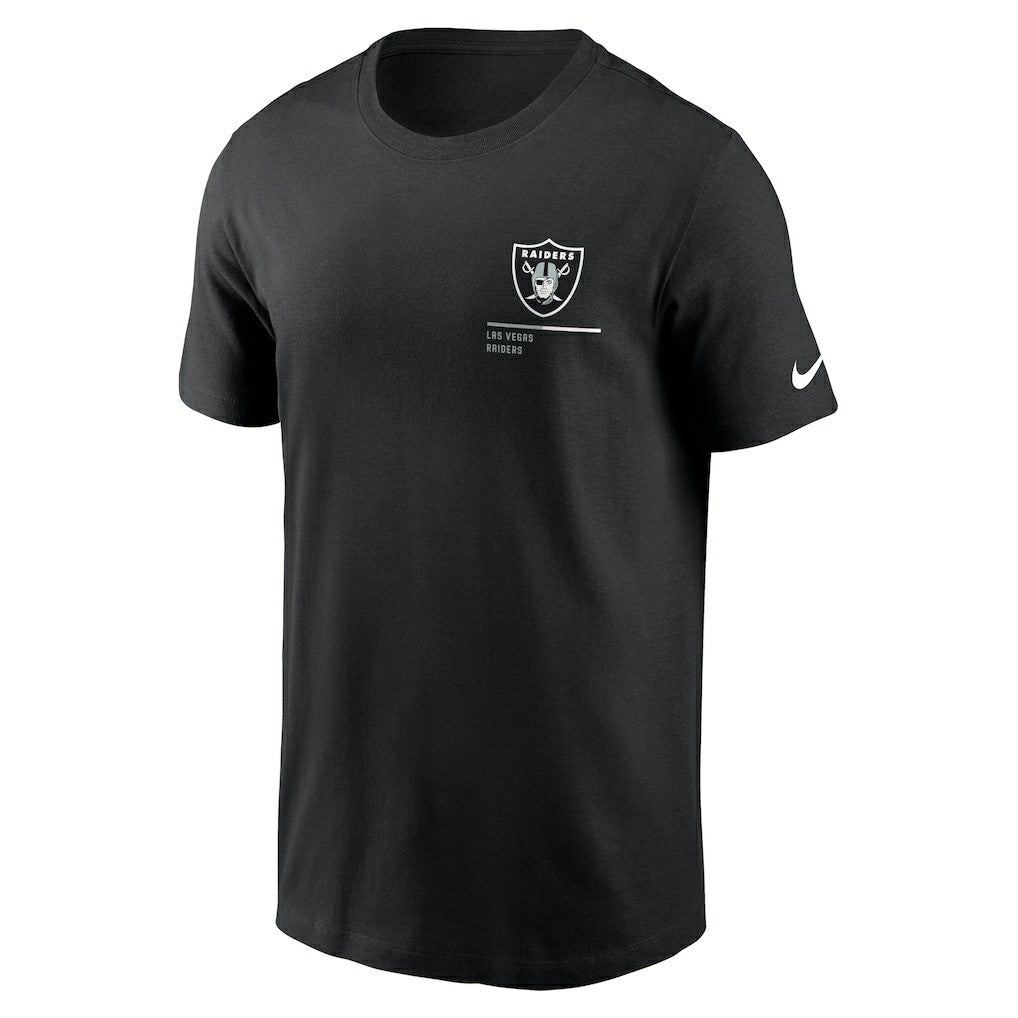 Las Vegas Raiders Team Incline T-Shirt - Black - Nike
