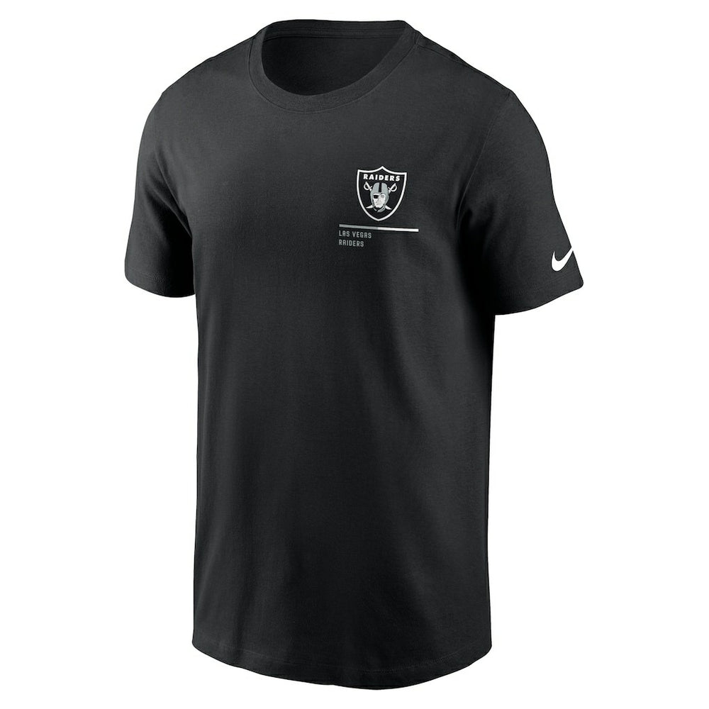 Las Vegas Raiders Team Incline T-Shirt - Black - Nike