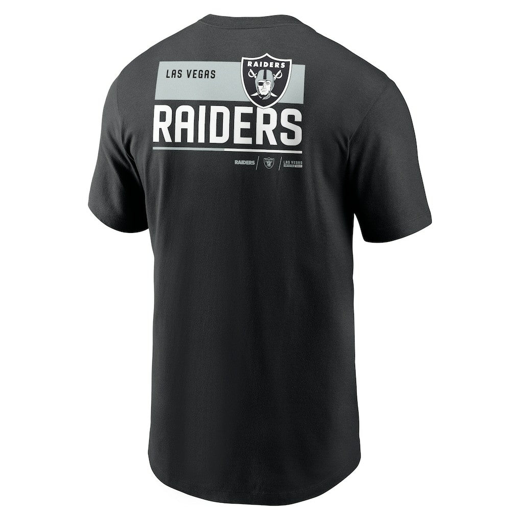 Las Vegas Raiders Team Incline T-Shirt - Black - Nike