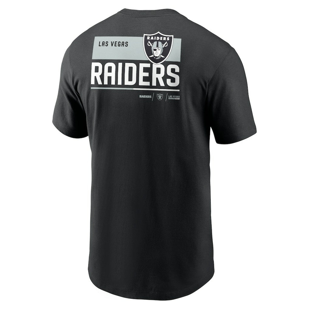 Las Vegas Raiders Team Incline T-Shirt - Black - Nike
