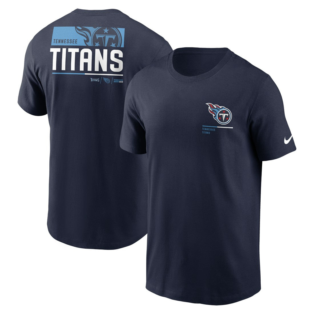 Tennessee Titans Team Incline T-Shirt - Navy - Nike