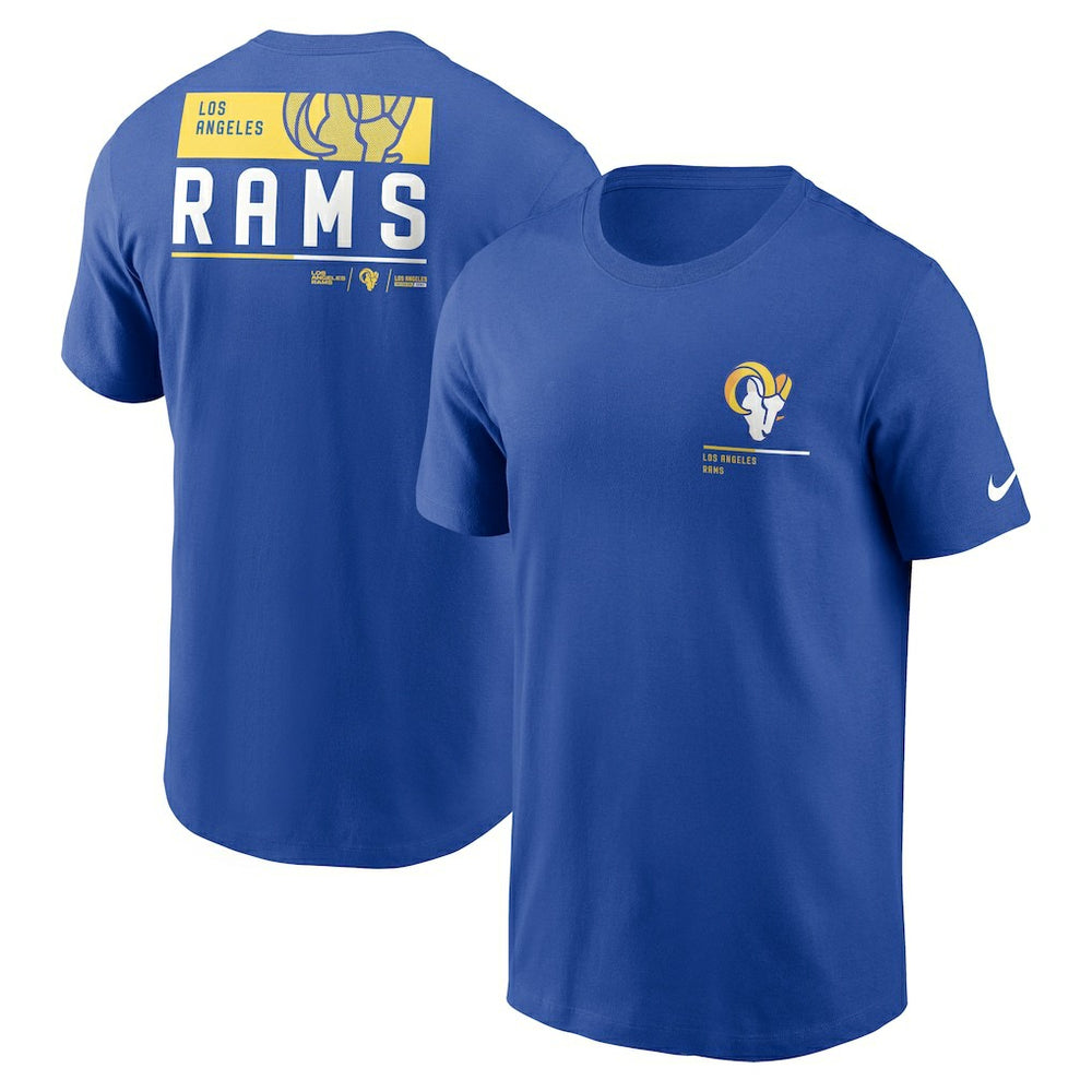 Los Angeles Rams Team Incline T-Shirt - Royal - Nike