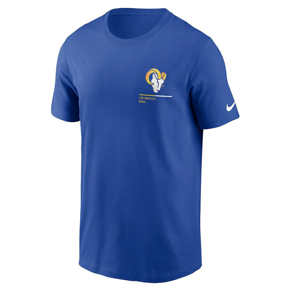 Los Angeles Rams Team Incline T-Shirt - Royal - Nike