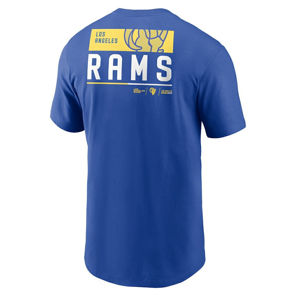 Los Angeles Rams Team Incline T-Shirt - Royal - Nike