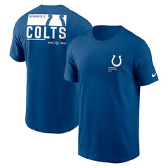 Indianapolis Colts Team Incline T-Shirt - Royal - Nike