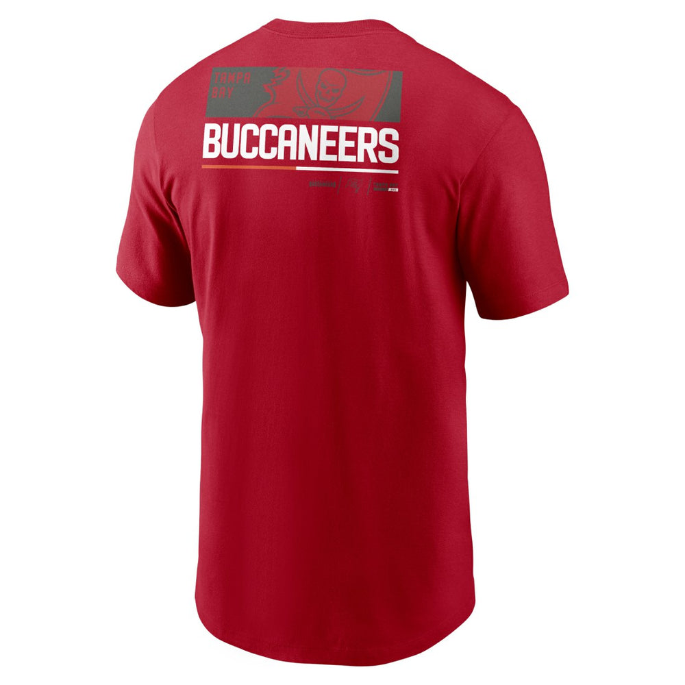 Tampa Bay Buccaneers Team Incline T-Shirt - Red - Nike