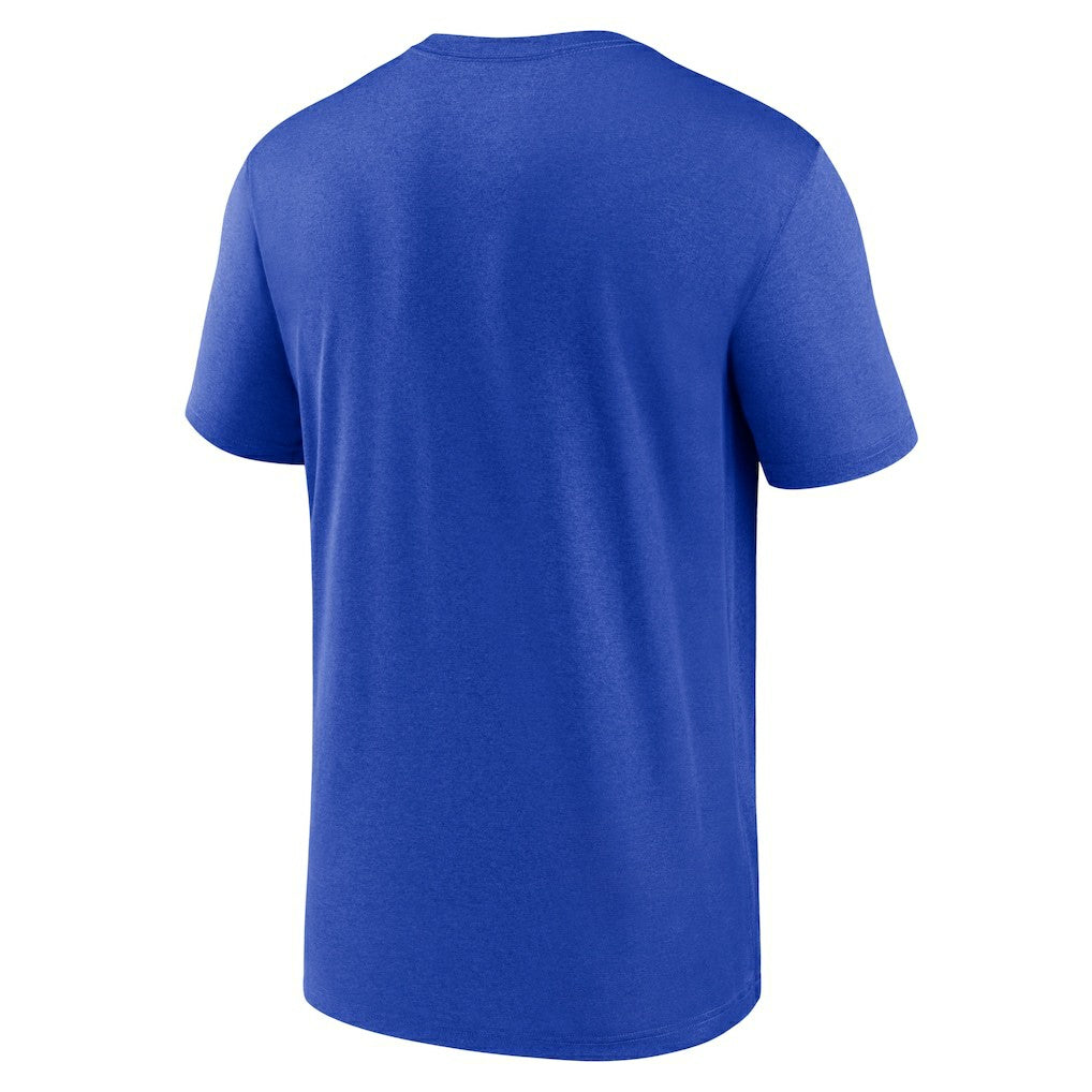 Los Angeles Rams Horizontal Lockup Legend Performance T-Shirt - Royal - Nike