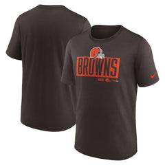 Cleveland Browns Exceed Performance T-Shirt - Brown - Nike