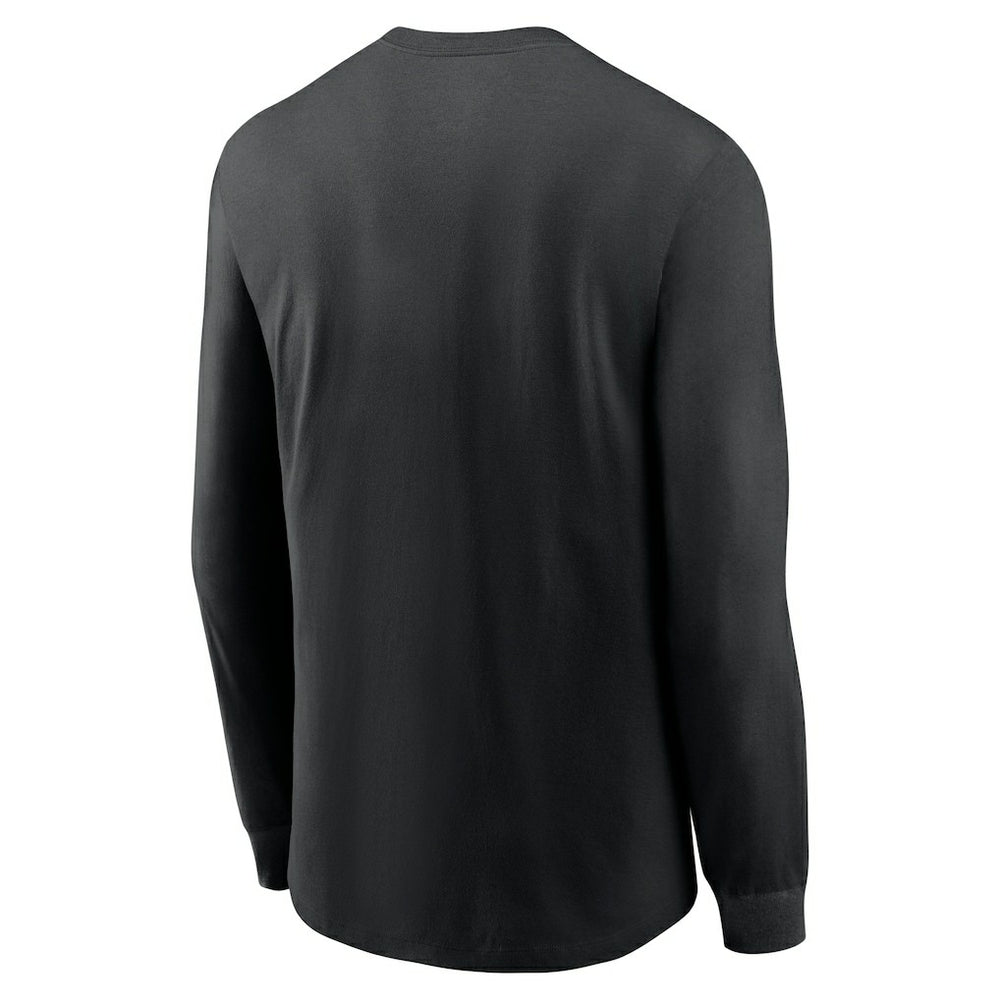 New Orleans Saints Team Slogan Long Sleeve T-Shirt - Black - Nike